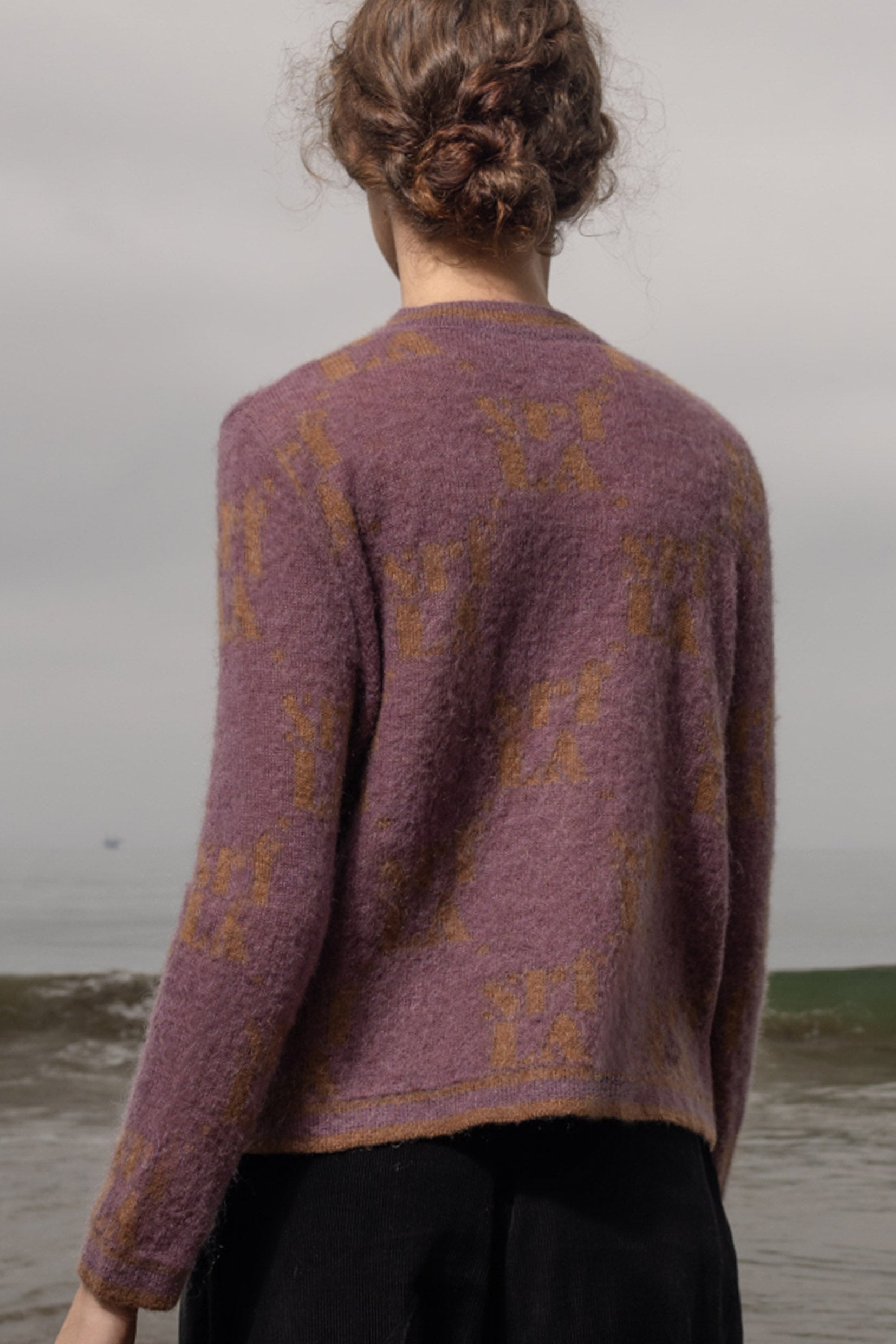 SRF Cardi - Lavender - Heidi Merrick