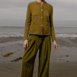 SRF Cardi - Frog - Heidi Merrick