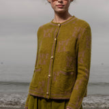 SRF Cardi - Frog - Heidi Merrick