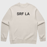 SRF LA Unisex Crewneck - Black on Cream