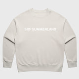 SRF SUMMERLAND Classic Crewneck - Faded Cream