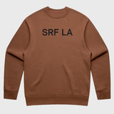 SRF LA Unisex Crewneck - Walnut