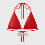 Knotted Triangle Top - Poppy - Heidi Merrick