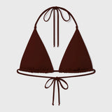 Knotted Triangle Top - Walnut - Heidi Merrick