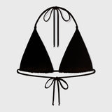 Knotted Triangle Top - Black - Heidi Merrick