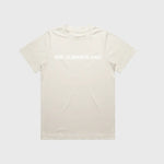 SRF SUMMERLAND Tee - White on Ivory - Heidi Merrick