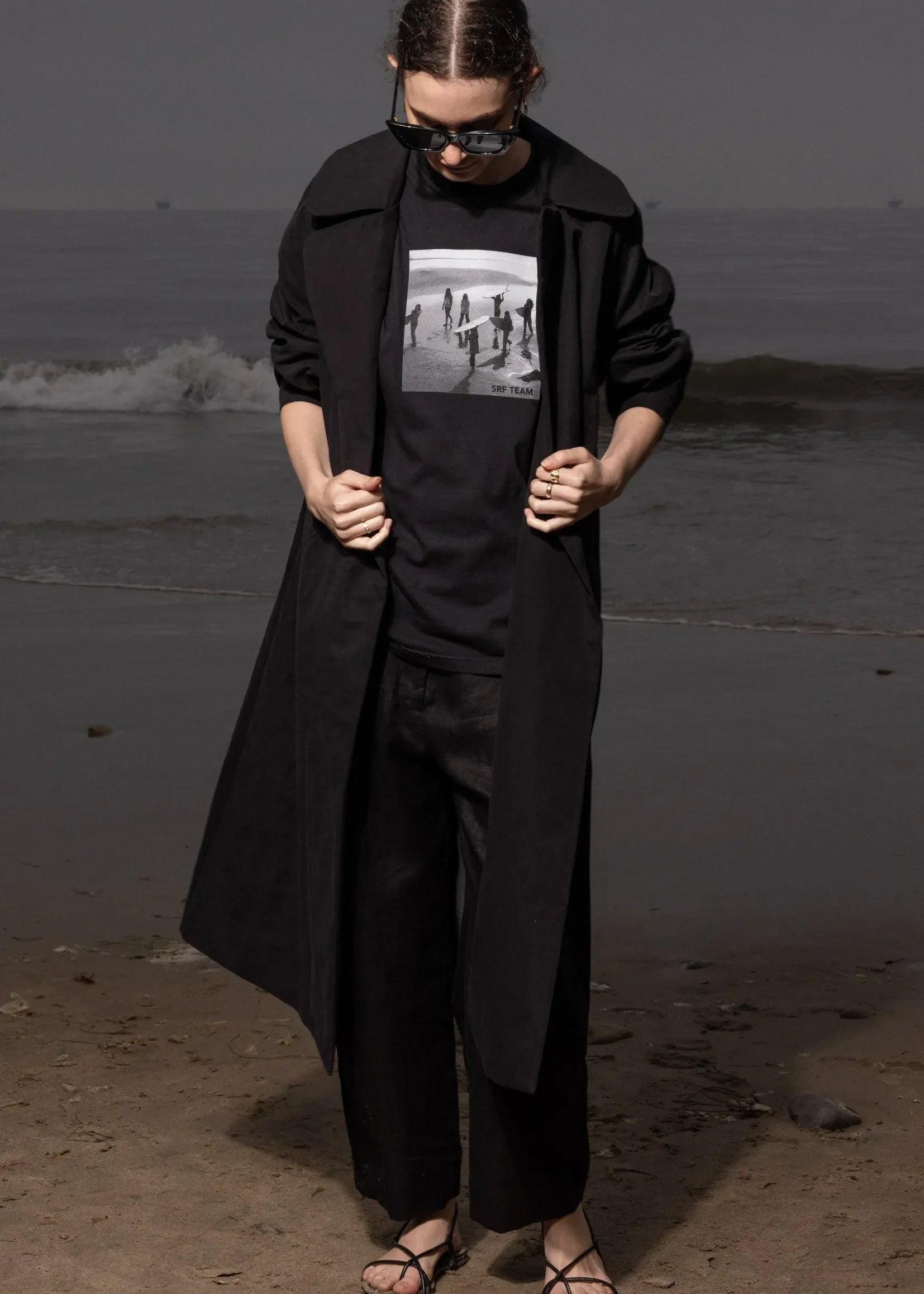 SRF Team Graphic Tee - Black - Heidi Merrick