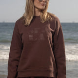 70's SRF LA Unisex Crewneck - Chocolate - Heidi Merrick