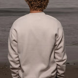 SRF SB Unisex Crewneck - Cream on Cream - Heidi Merrick