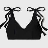 Image 2 of 10 - BALLERINE TOP - BLACK 