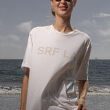 SRF LA Classic Tee - Antique Cream on White