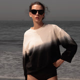 Barrel Sleeve 70's SRF LA Crewneck - Moonlight - Heidi Merrick