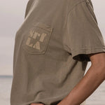70'S SRF LA TEE - DUSTY SAND - Heidi Merrick