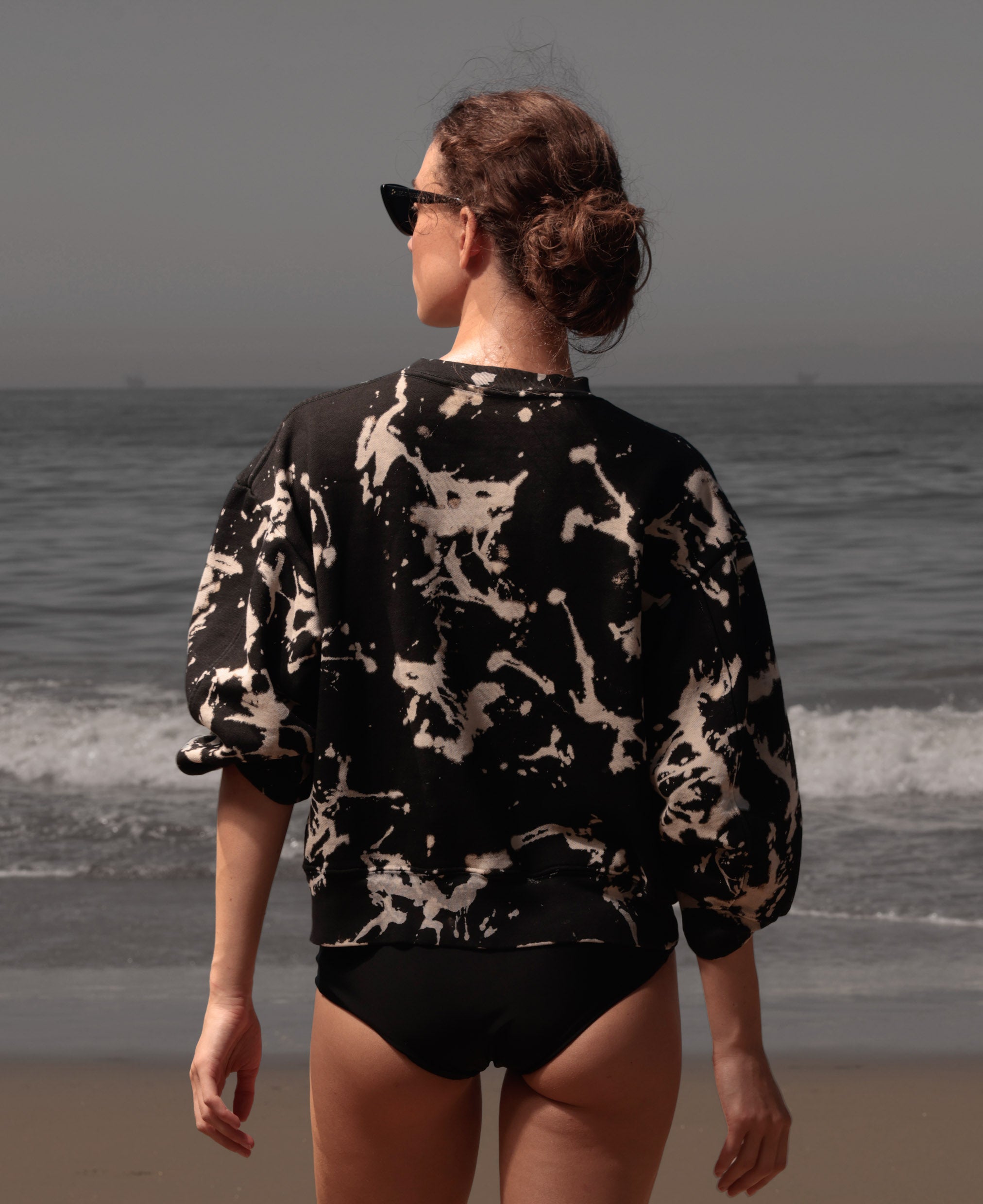 Barrel Sleeve 70's SRF LA Crewneck - Ingua - Heidi Merrick
