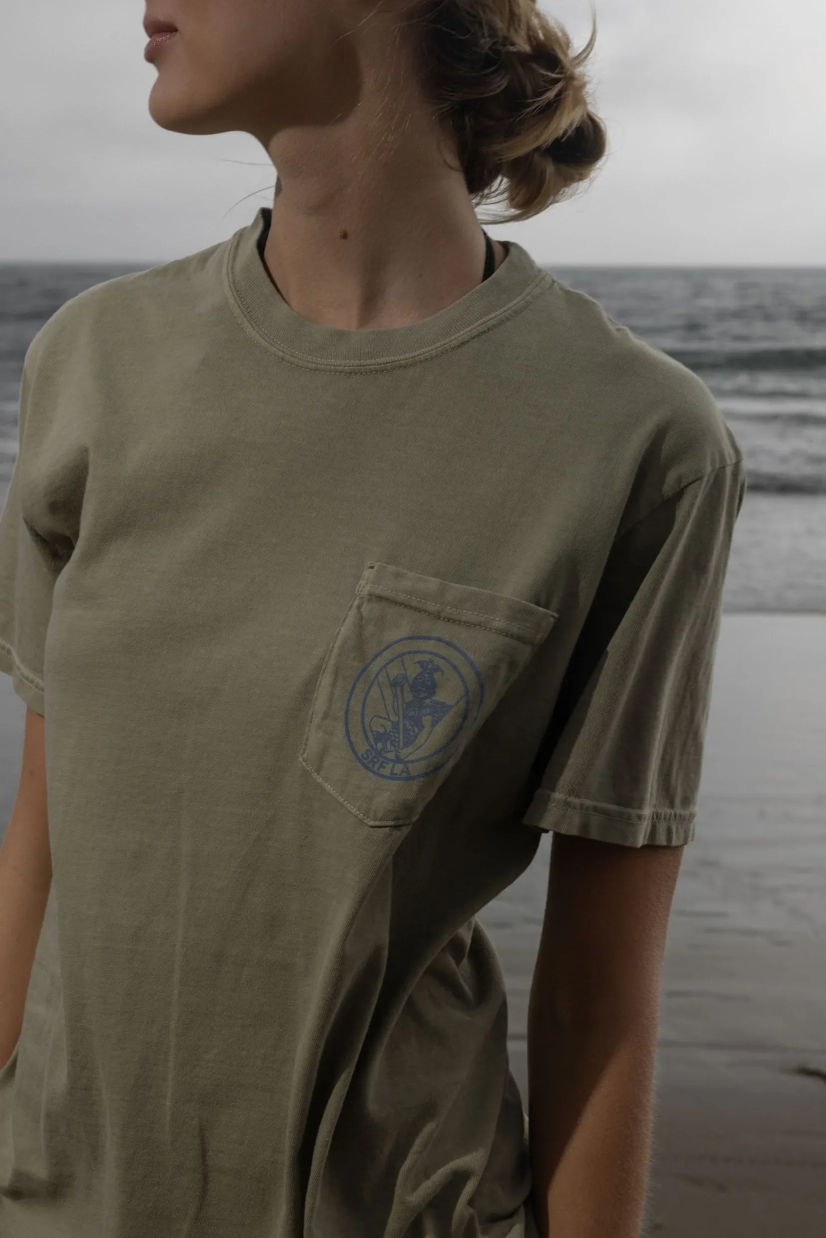 SRF Guy Tee - Dusty Sand - Heidi Merrick