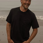 70's SRF LA Tee - Black On Black - Heidi Merrick