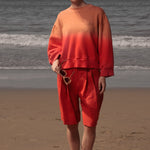 Barrel Sleeve 70's SRF LA Crewneck - Sunset - Heidi Merrick