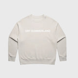 SRF SUMMERLAND Classic Crewneck - Faded Cream - Heidi Merrick
