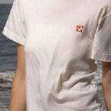 70's SRF LA Slim Tee - Red Embroidered