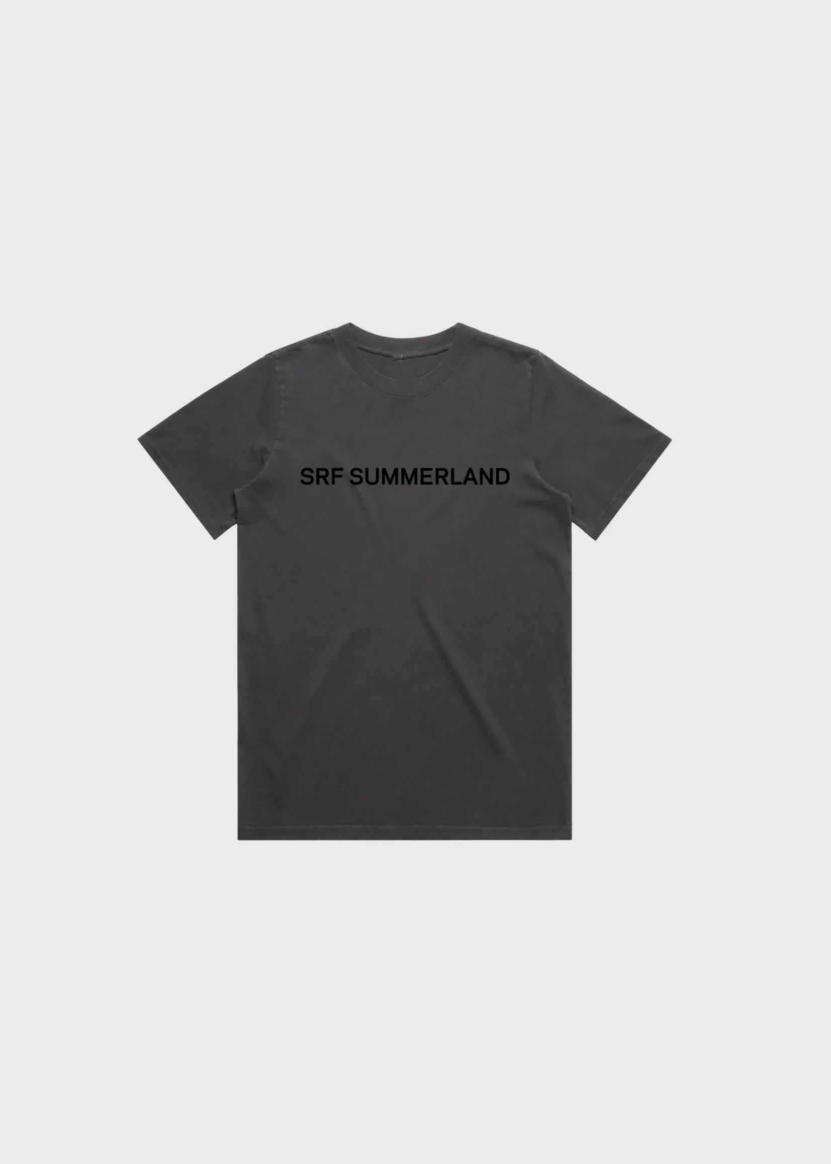 SRF SUMMERLAND Tee - Black on Black - Heidi Merrick