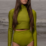 Aegean Rashguard - Frog - Heidi Merrick