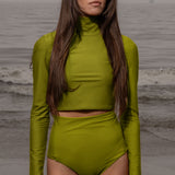 Aegean Rashguard - Frog - Heidi Merrick