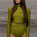 Aegean Rashguard - Frog - Heidi Merrick