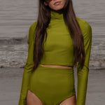 Aegean Rashguard - Frog - Heidi Merrick