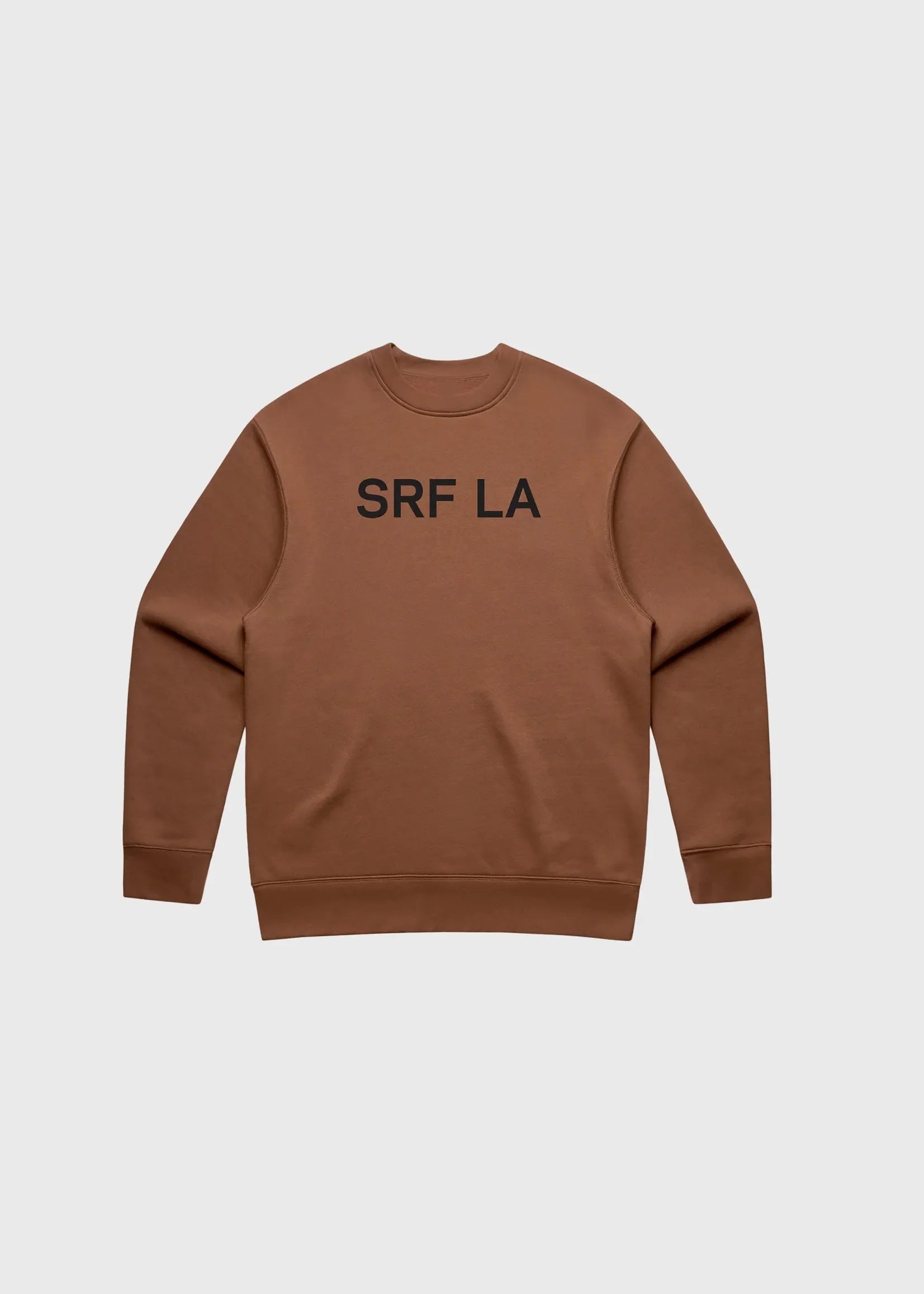 SRF LA Unisex Crewneck - Walnut - Heidi Merrick