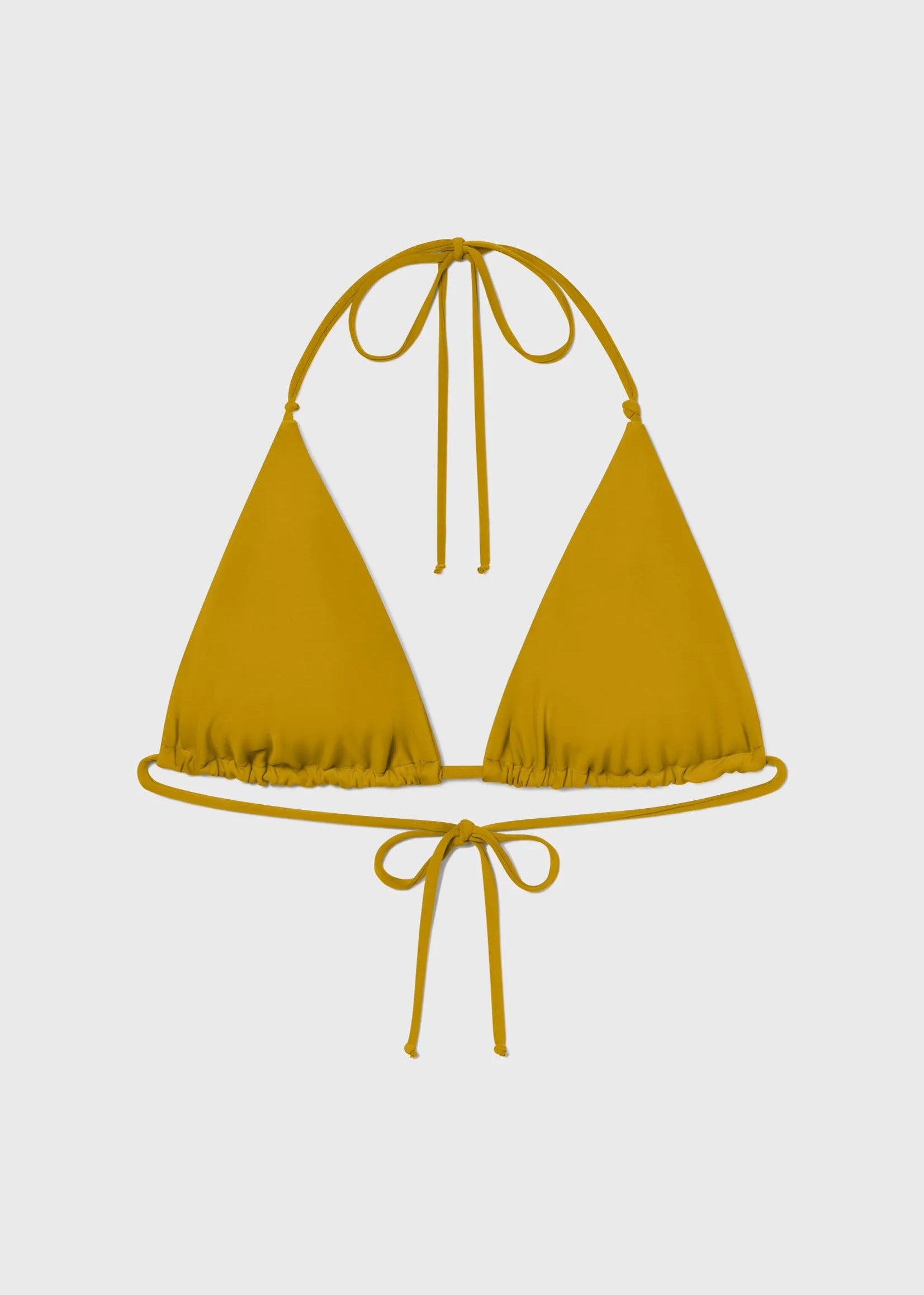 Knotted Triangle Top - Yellow Fin - Heidi Merrick