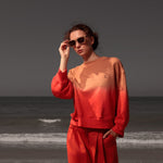Barrel Sleeve 70's SRF LA Crewneck - Sunset - Heidi Merrick