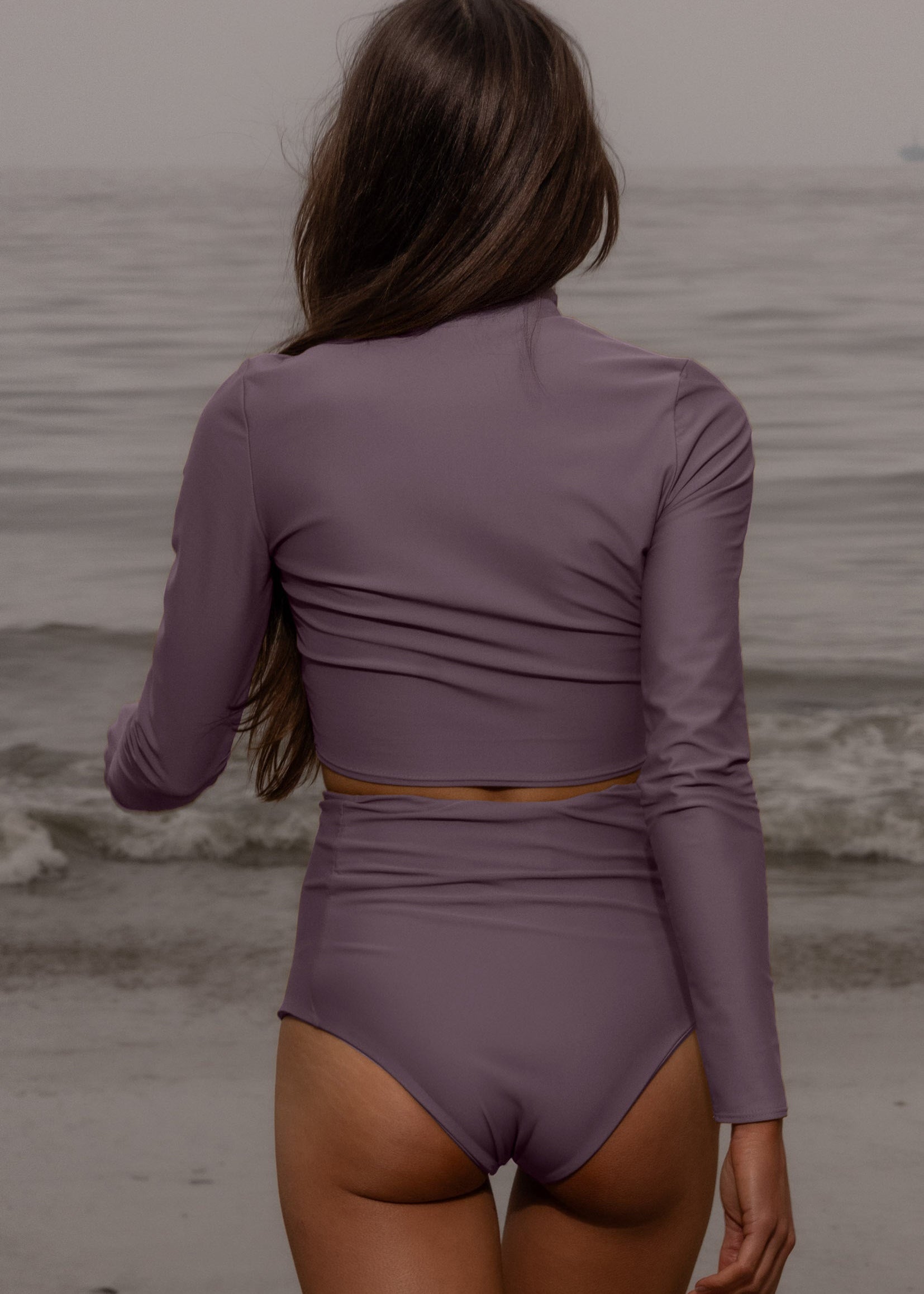 Aegean Rashguard - Lavender - Heidi Merrick