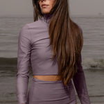 Aegean Rashguard - Lavender - Heidi Merrick