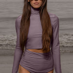 Aegean Rashguard - Lavender - Heidi Merrick