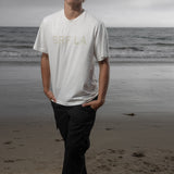 SRF LA Classic Tee - Antique Cream on White