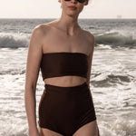 VICENT TOP - CHOCOLATE - Heidi Merrick