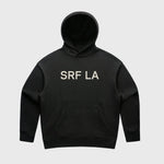 SRF LA Classic Hoodie - Ivory on Black - Heidi Merrick