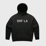 SRF LA Classic Hoodie - Ivory on Black - Heidi Merrick