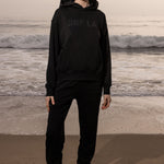 70'S SRF LA SWEATPANTS - BLACK - Heidi Merrick