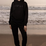 70'S SRF LA SWEATPANTS - BLACK - Heidi Merrick