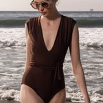 CAMELIA SUIT - CHOCOLATE - Heidi Merrick