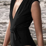 Camelia Suit - Black - Heidi Merrick