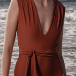 CAMELIA SUIT - RUST - Heidi Merrick