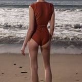 CAMELIA SUIT - RUST - Heidi Merrick