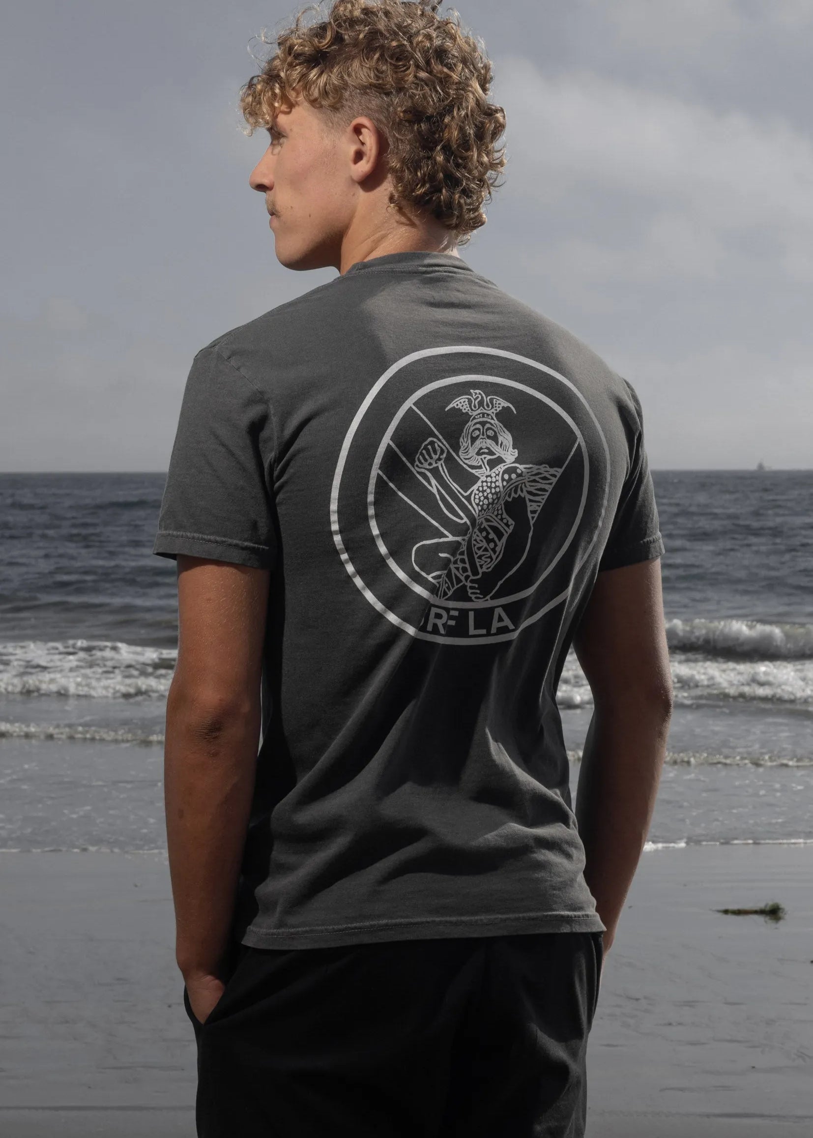 SRF Guy Tee - Ash - Heidi Merrick