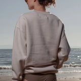 SRF SB Unisex Crewneck - Cream on Cream - Heidi Merrick