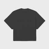SRF LA Mustache Tee - Black on Black