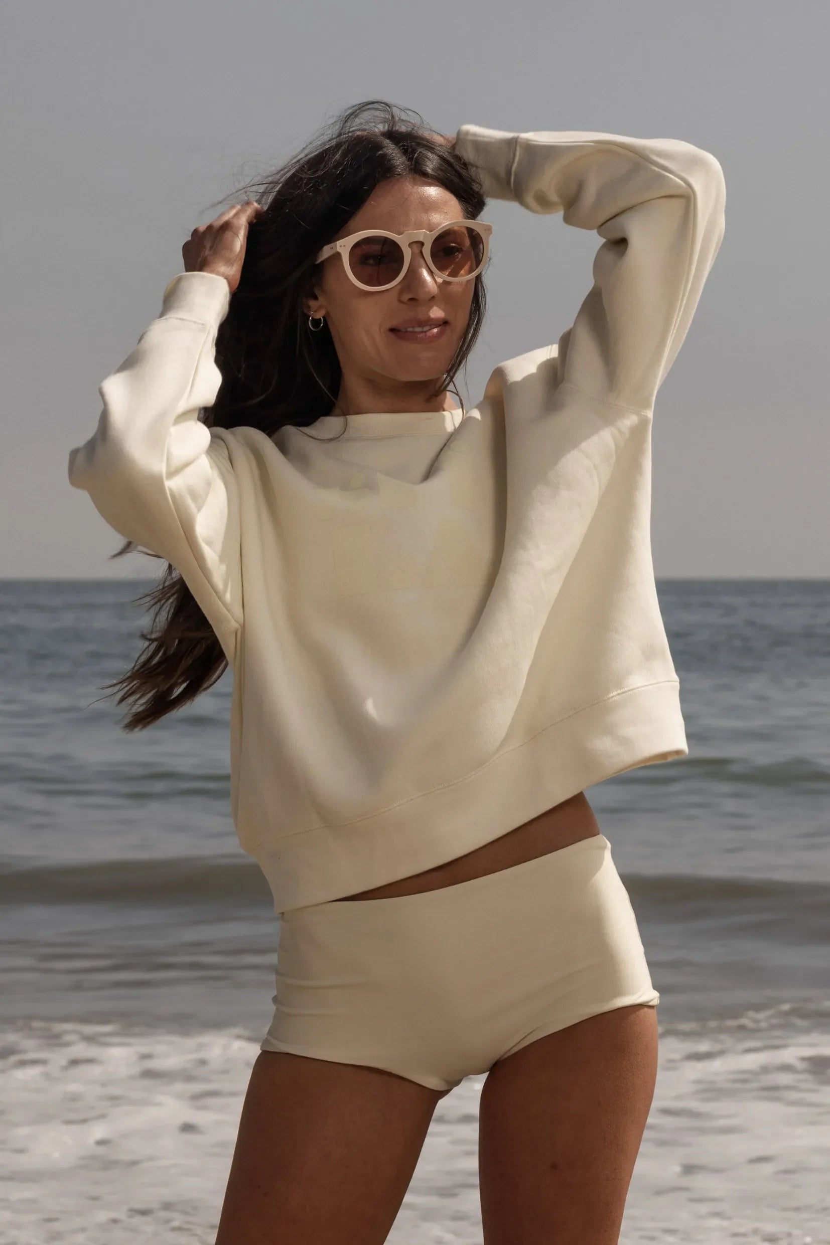 70's SRF LA Classic Crewneck - Butter - Heidi Merrick