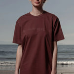 SRF SUMMERLAND Unisex Tee - Chocolate - Heidi Merrick
