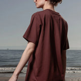 SRF SUMMERLAND Unisex Tee - Chocolate - Heidi Merrick